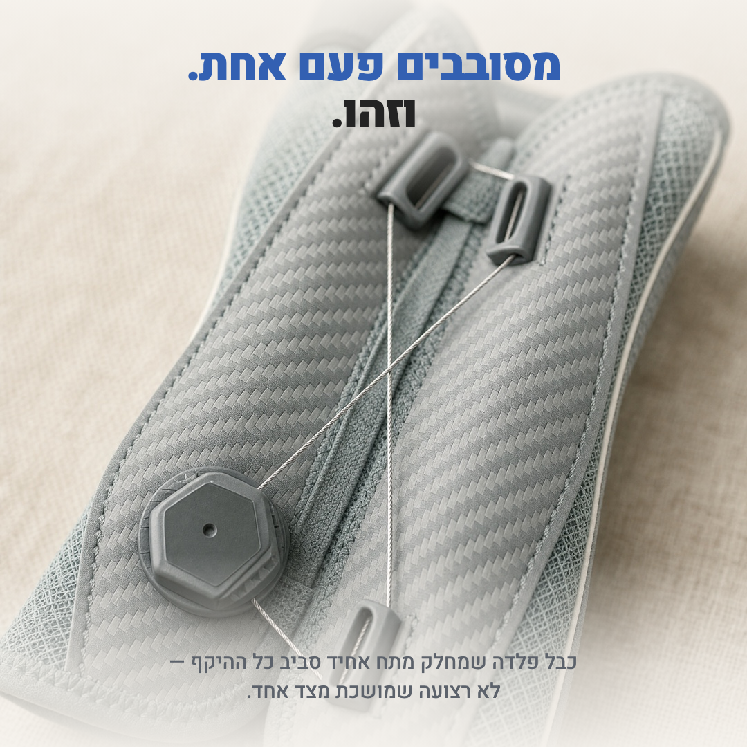 מסובבים פעם אחת. וזהו.